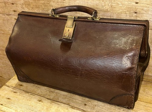 Vintage english brown leather - vintage,
