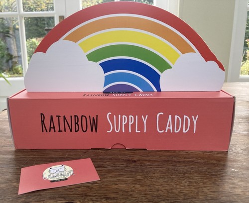 Rainbow pen pot - 🌈,
