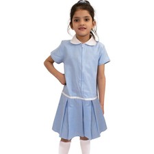 Kids Girls Gingham School