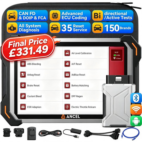 Ancel ds600 obd2 scanner - bt,