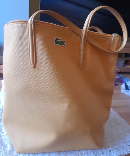 Lacoste ladies tote - lacoste, yellow