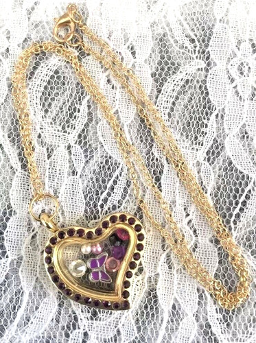 Living memory gold purple - living,