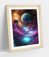 PSYCHEDELIC PLANETS IN SPACE