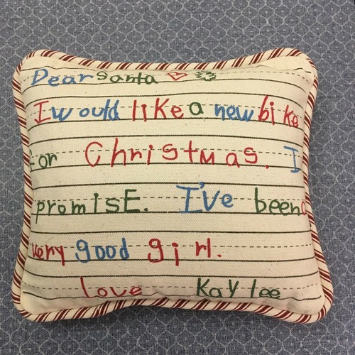 Dear santa want - "dear, i