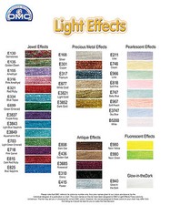 Dmc light effects embroidery - light,