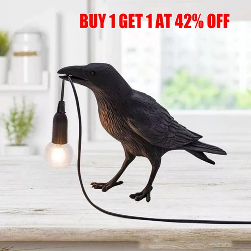 Resin lucky bird crow - bird,