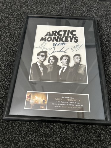 Arctic monkeys framed picture - arctic,