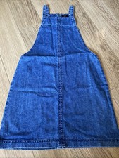 Ladies Blue Denim Pinafore
