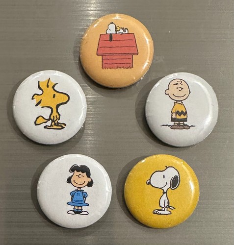 Set snoopy peanuts button - set,
