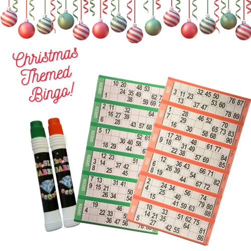 300 red and green bingo - , flyers