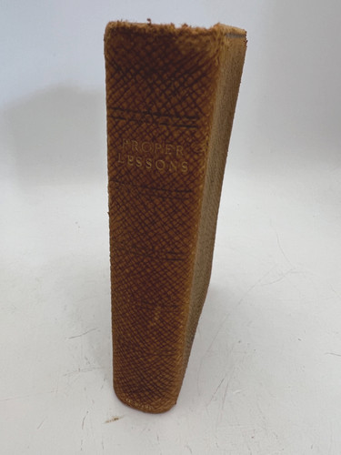 Antique proper lessons mattins - antique,