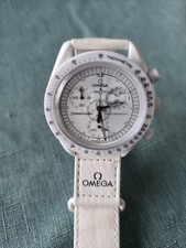 Mens Mission to Moon (OmegaSwatch) Watch. Used Good Condition.