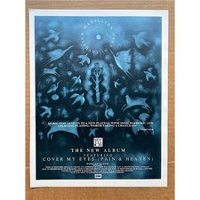 MARILLION HOLIDAYS IN EDEN POSTER SIZED original music press advert from 1991- e