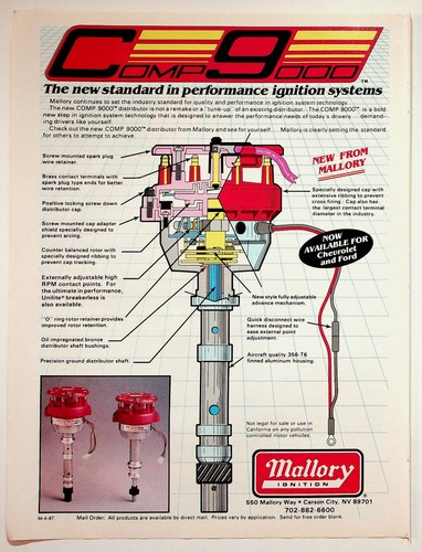 Mallory comp 9000 - comp, distributor