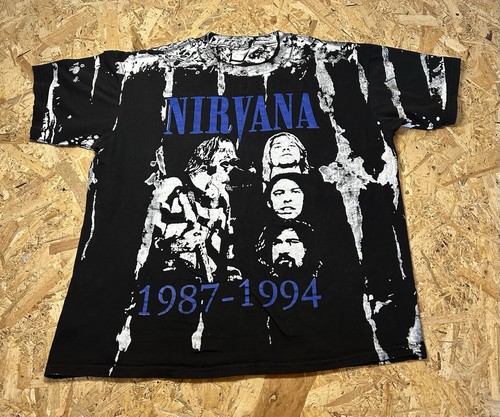 Nirvana aop vintage - aop, bootleg