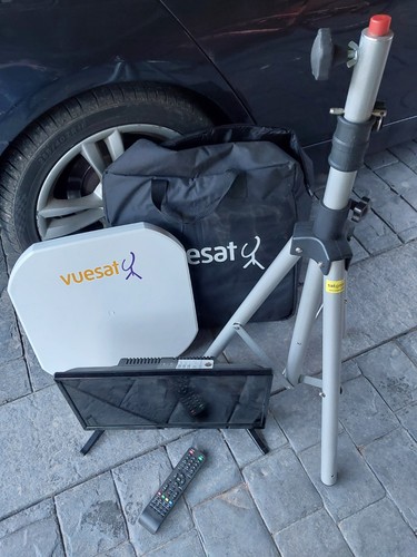 Ross portable satellite dish - satellite,