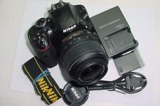 Nikon D3300 24.2MP DSLR Camera + 18-55mm f/3.5-5.6G AF-S DX VR Zoom Lens Ex++