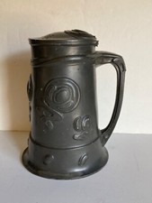 Vintage Tudric Pewter Lidded