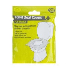 20pk Disposable Paper Toilet