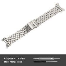 SOLID WATCH BAND+2 SILVER