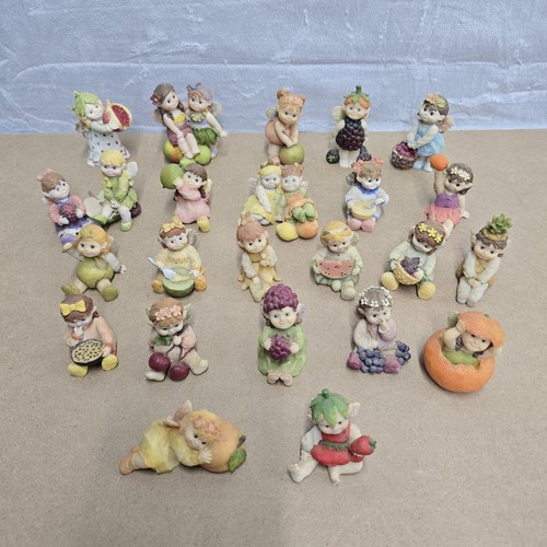 Fruit fairy miniatures figures - fruit,