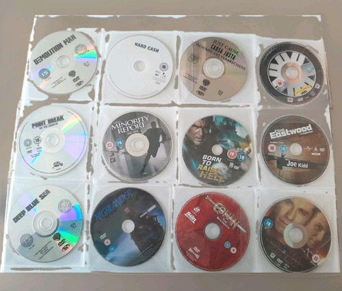 Action thriller dvd joblot - action,
