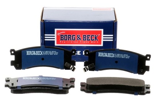 Borg beck front rear pads - beck,