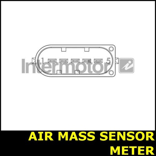 Air mass sensor - sensor, fits