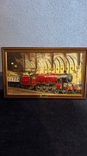 Leander Steam Train Painting