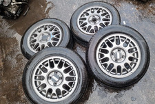 VW GOLF SET OF BBS ALLOY WHEEL