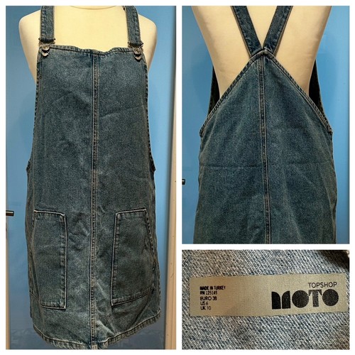 Topshop moto blue denim - blue,