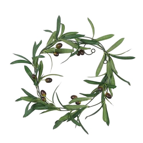 Artificial olive leaf garland - leaf,