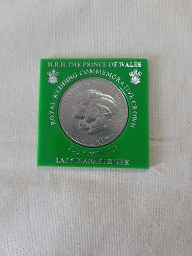 Royal wedding 1981 coin - royal, hrh