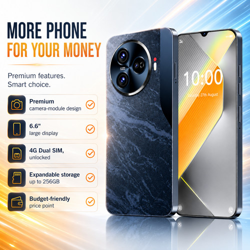 Android smartphone 4g - smartphone, 6.6"