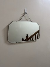 Vintage Art Deco Wall Mirror