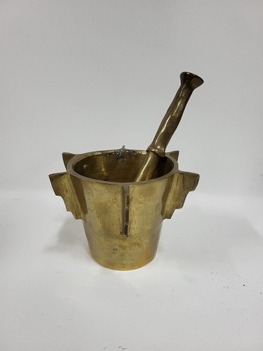 Bronze mortar with - bronze,