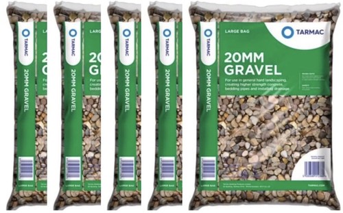 20mm gravel 25kg bags for - gravel,