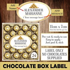 Personalised ferrero rocher - personalised,