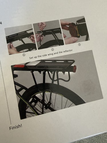 Rear pannier bike rack - pannier,