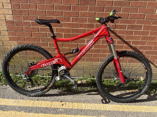 Orange five mountain bike - orange,