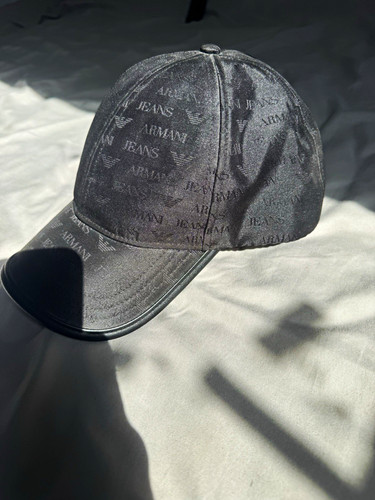 Armani jeans cap - jeans, black