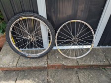 MAVIC CROSS MAX SL 26"Q/R WHEELS! REAR FOR SPARES!! READ DESCRIPTION!!