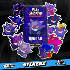 POKEMON STICKERS - GENGAR SET