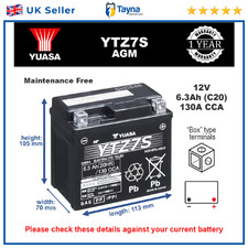 Genuine yuasa ytz7s high - yuasa,