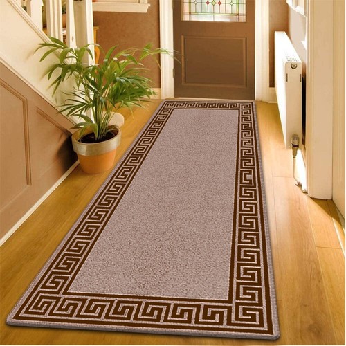 Non slip hall runner rug - non,