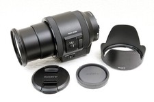 SONY E MOUNT 18-200mm f3.5-6.3 POWER ZOOM LENS - SELP18200 + ALC-SH109 HOOD
