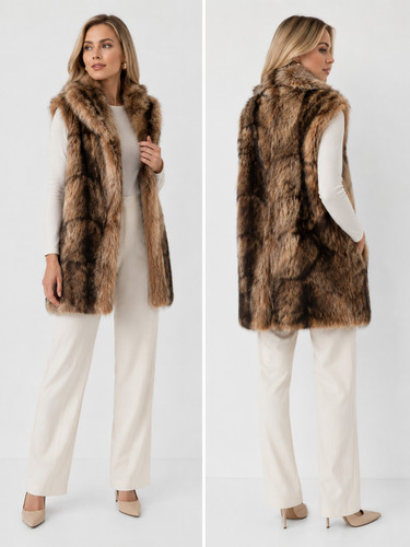 Genuine real coyote fur body - genuine,