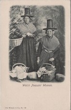 Wales Postcard: Welsh Peasant