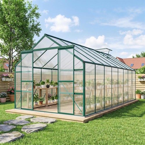 Polycarbonate walk in - x, 8'