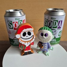 Funko Soda Figures Nightmare Before Christmas Jack Skellington Barrel Halloween